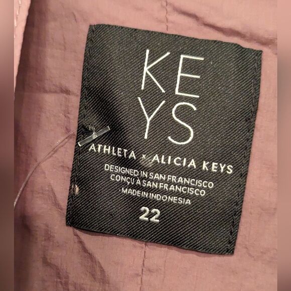 New Athleta x Alicia Keys brown Jumpsuit Open Back Utility snap front Plus Sz 22 - Picture 8 of 16